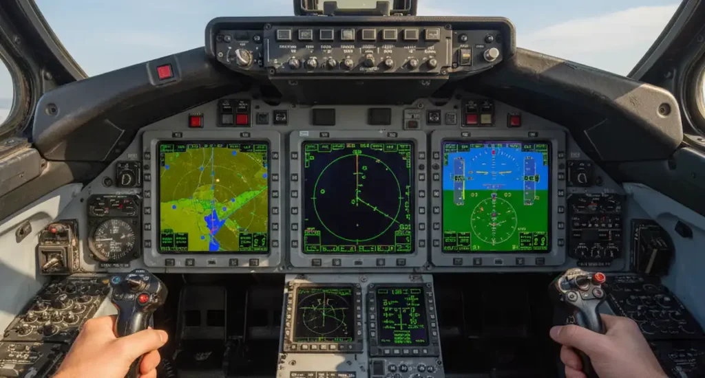 F-18 Hornet cockpit