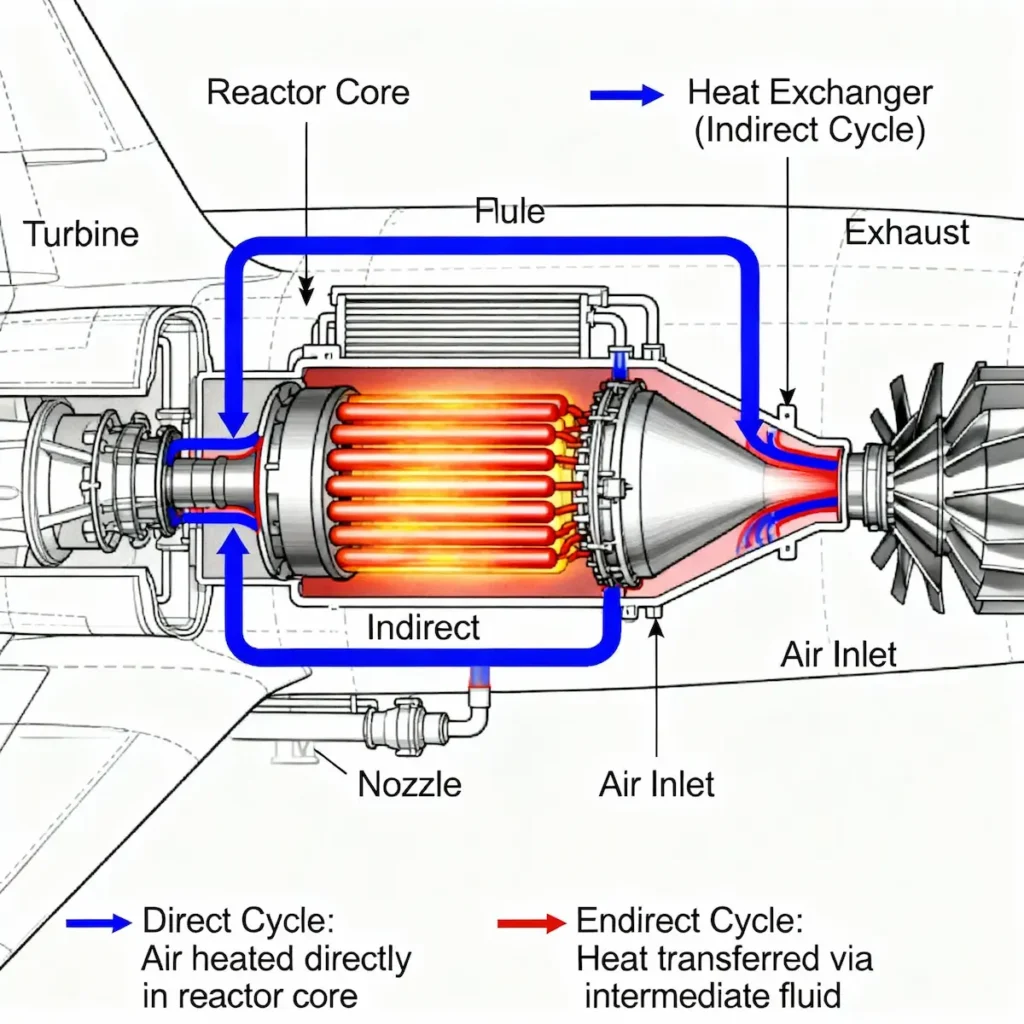 Nuclear Powered Aircraft react